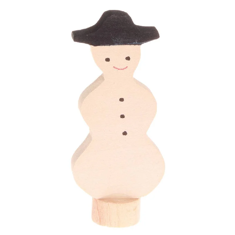 Wooden play pirate ships for pirate adventures​ Birthday Ring Decoration - Snowman