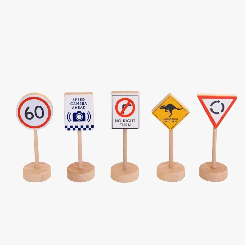 Wooden memory games for enhancing memory​ Make me Iconic Loose Change Aussie Road Signs 5pcs