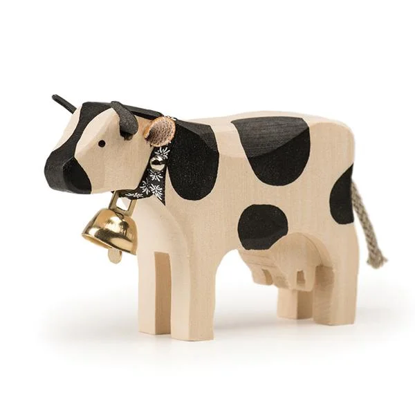Wooden play helicopters for air travel play​ Trauffer Dairy Cow