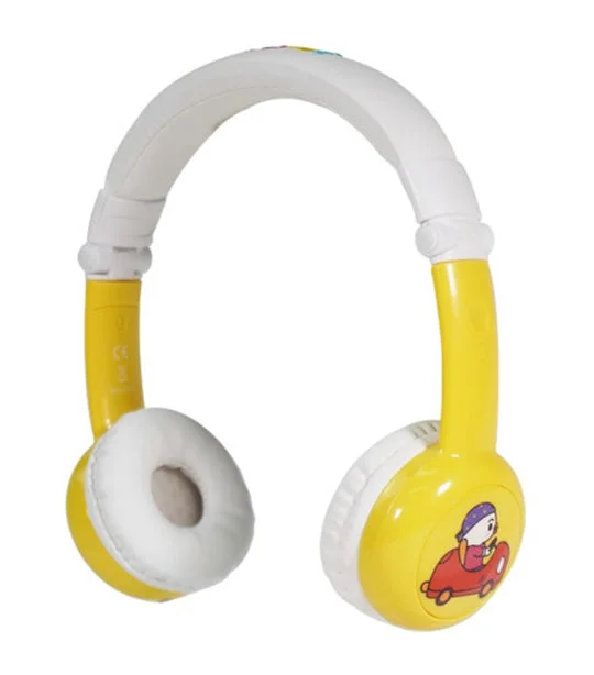 Educational toys for teaching biotechnology basics​ Happy Wired Headphones - Yellow