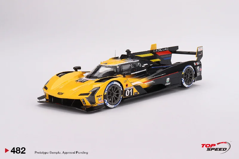 Fairy - tale - themed model toys like Cinderella's castle​ TopSpeed Models 1:18 Cadillac V-LMDh #01 Chip Ganassi Racing 2023 IMSA Daytona 24 Hrs 3rd Place