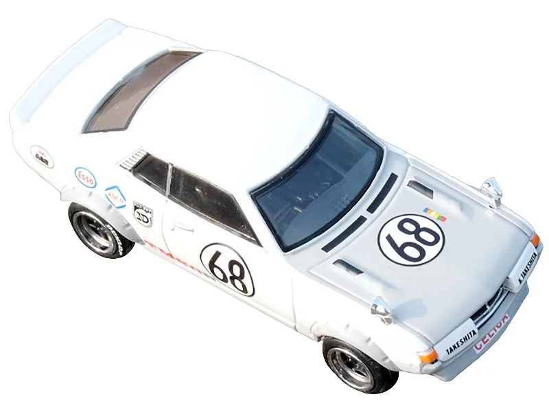 Monster truck model toys for extreme - vehicle play​ Toyota Celica 1600GT (TA22) #67 Nobuhide Tachi and Toyota Celica 1600GT (TA22) #68 Kenichi Takeshita RHD (Right Hand Drive) "Nippon Grand Prix" (1972) 2 piece Box Set Collection 1/64 Diecast Model Cars by Inno Models