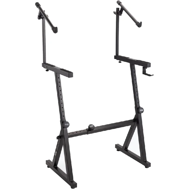 Bouzouki for Greek folk music​ On-Stage Keyboard Stand with Second Tier (Black)